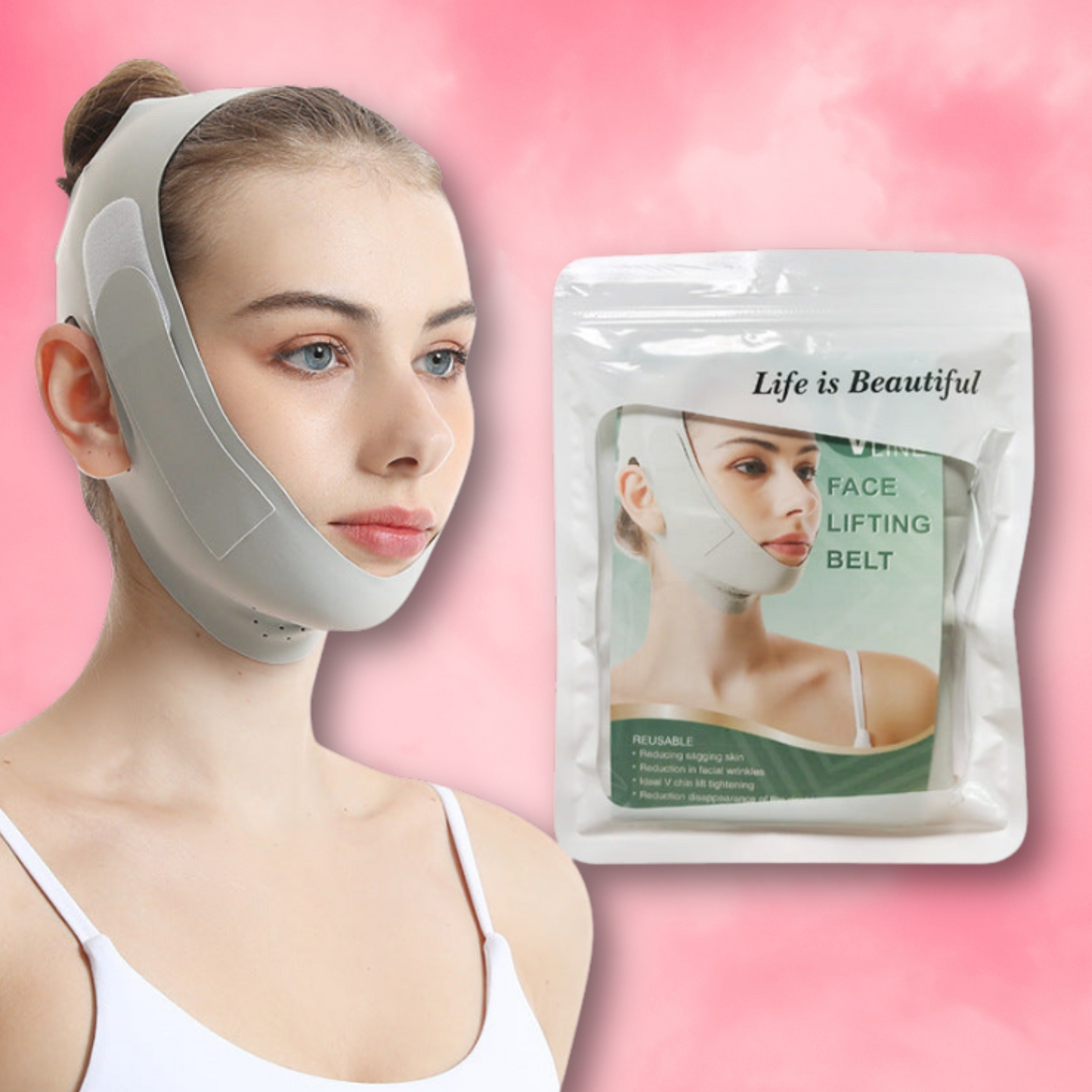 Useful V Line Face Lifting Chin Strap